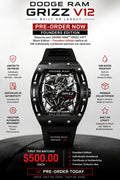 DODGE RAM™ GRIZZ V12™ Black Edition Pre- Order Now